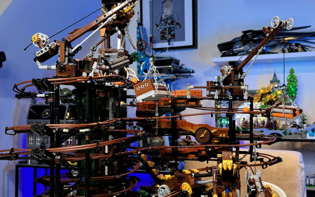 JMBricklayer Steampunk Marble Run