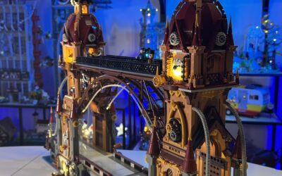 Funwhole Steampunk City Bridge