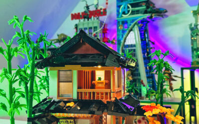 Lumibricks Bamboo Garden House