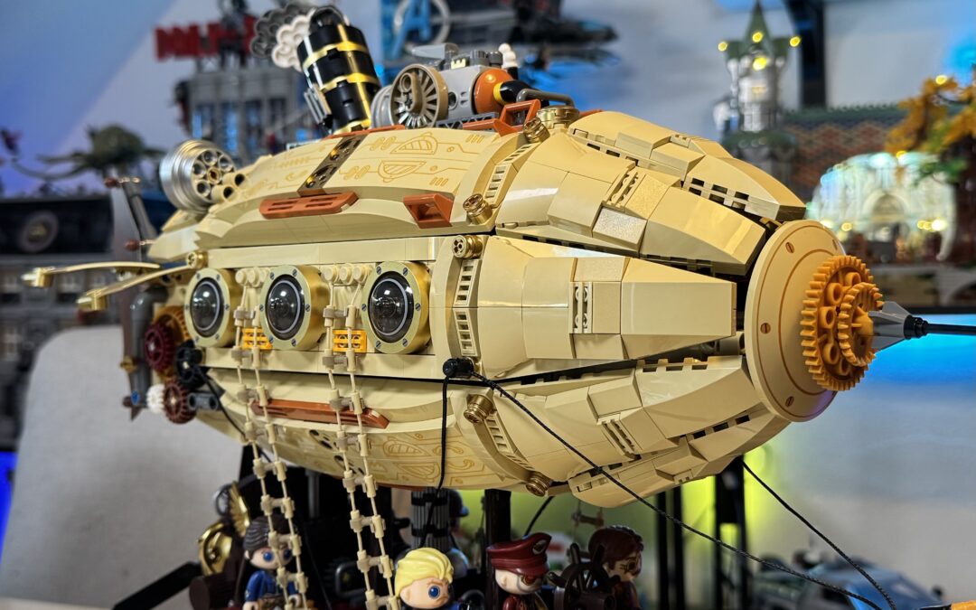 Pantasy Steampunk Airship