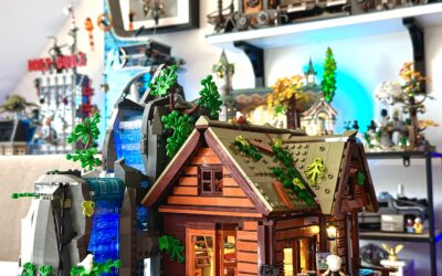 Lumibricks Waterfall Cabin