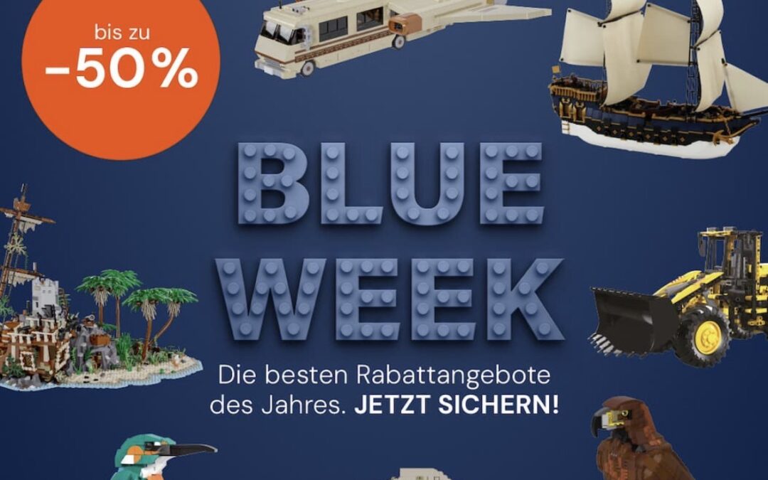 Bluebrixx startet Blueweek bis zum 9.11.2025